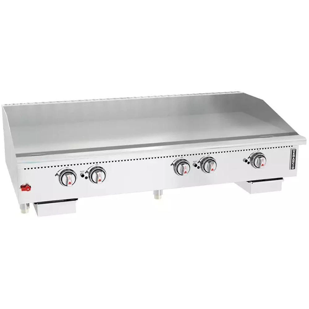 Chapa Manual a Gás G60CT60GN 5 Queimadores 25mm Aço Inox Venâncio