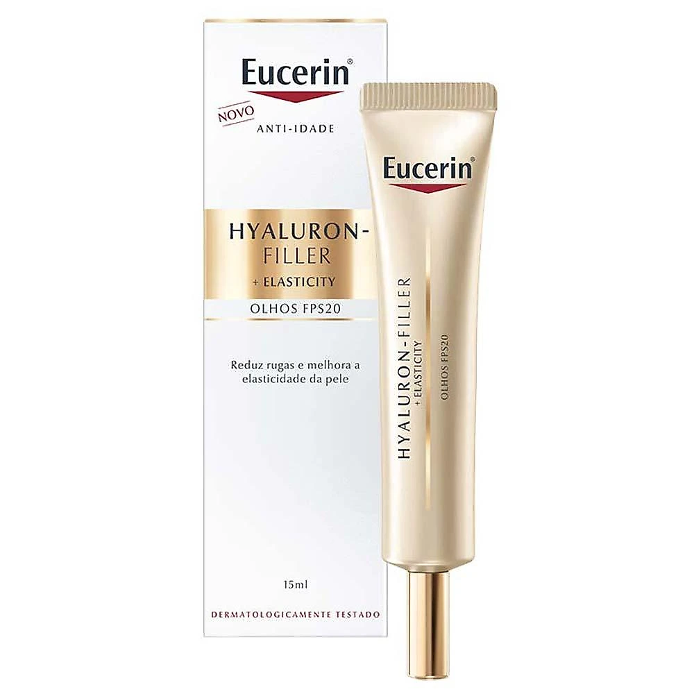Creme de olhos antirugas eucerin hyaluron-filler + elasticity fps20 15ml