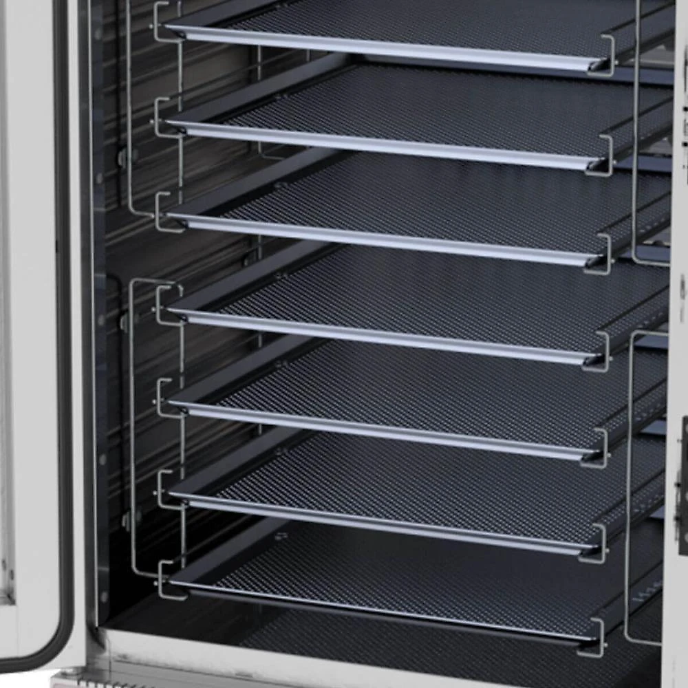 Forno Turbo Elétrico Progás Prp-008 Plus Vermelho 8 Esteiras Com Vapor 220V P45080