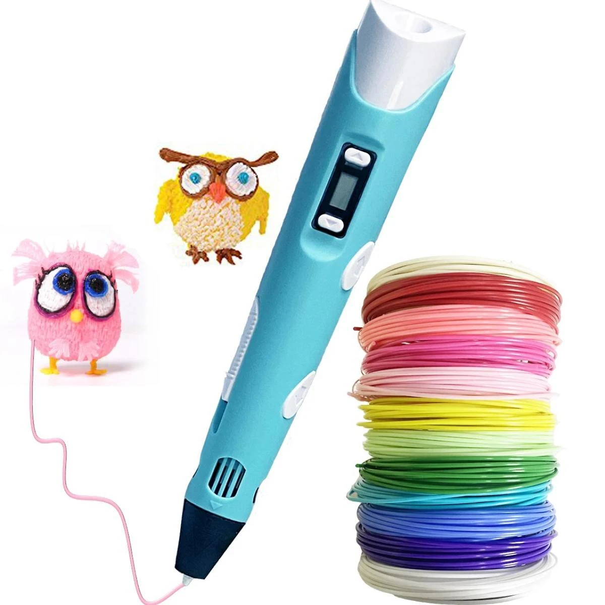 Miniatura Caneta 3D Infantil Para Brinquedos 3D