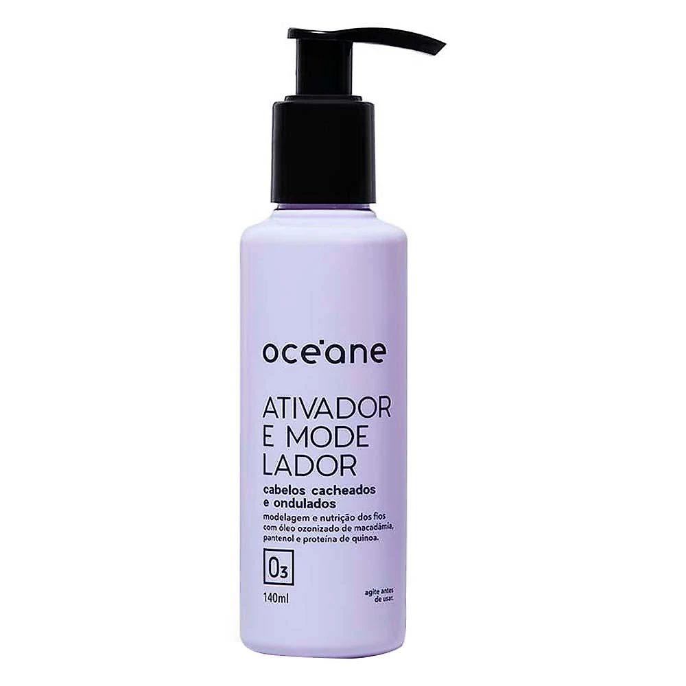 Ativador e modelador océane para cabelos cacheados 140ml