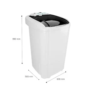 Tanquinho de Roupas Britânia 20Kg BLR04 Semiautomática - Branca 110V