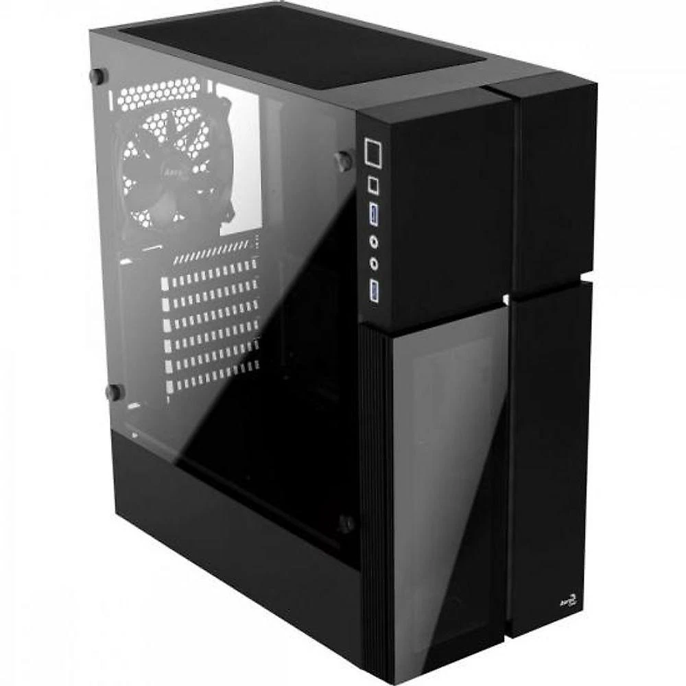 Gabinete Gamer Playa Mid Tower ATX com Vidro Temperado e Iluminação RGB Preto
