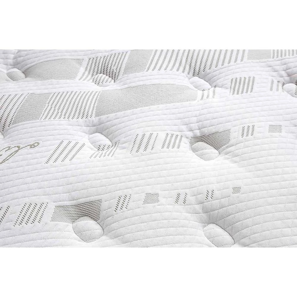 Colchão Solteiro Molas Ensacadas D45 Pillow Top 88x188x34CM Bege Herval