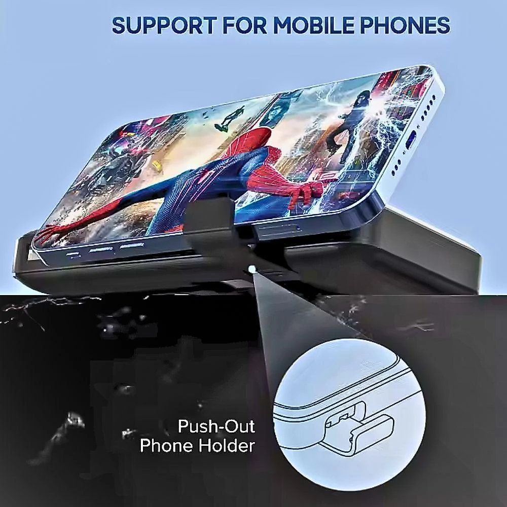 Carregador portátil power bank 10000mah com 04 saídas usb
