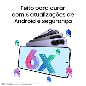 Smartphone Samsung Galaxy A57 5G Tela 6.7" 128GB Câmera 50MP Azul