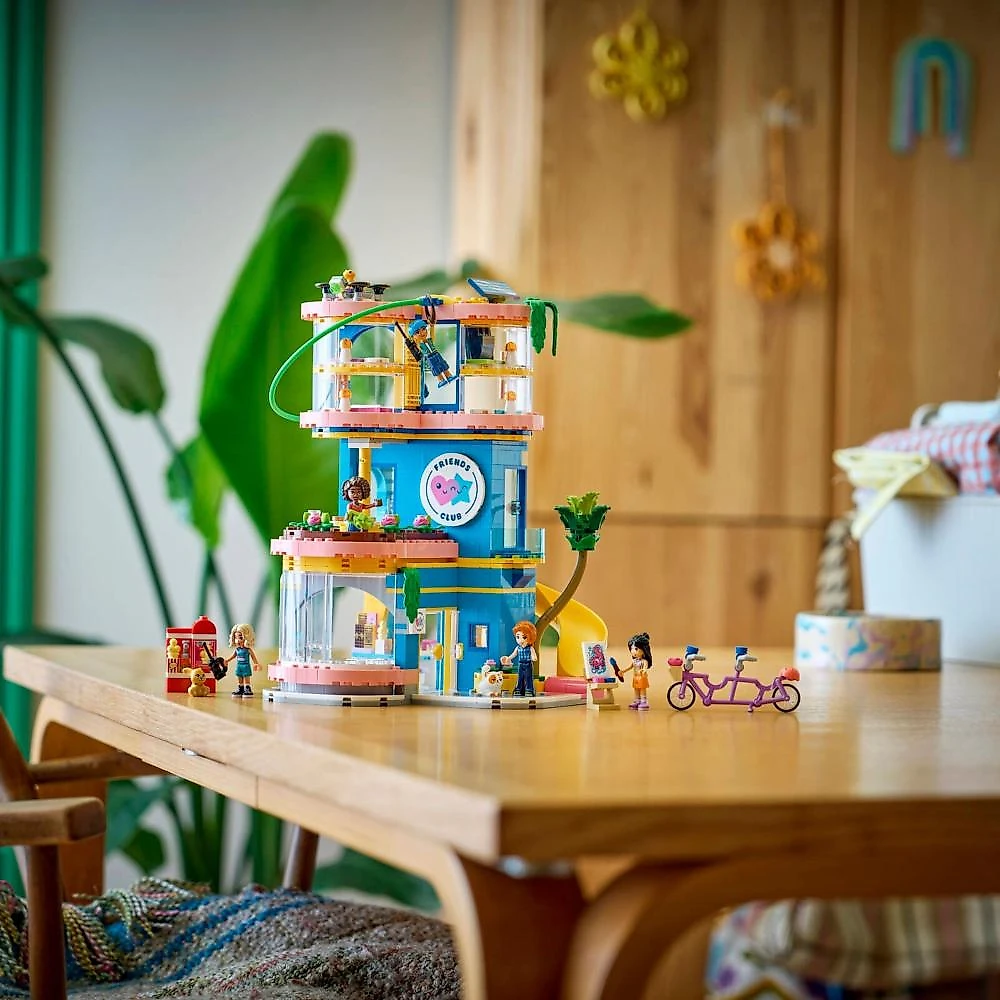 Lego® friends - casa do clube dos amigos de heartlake city azul