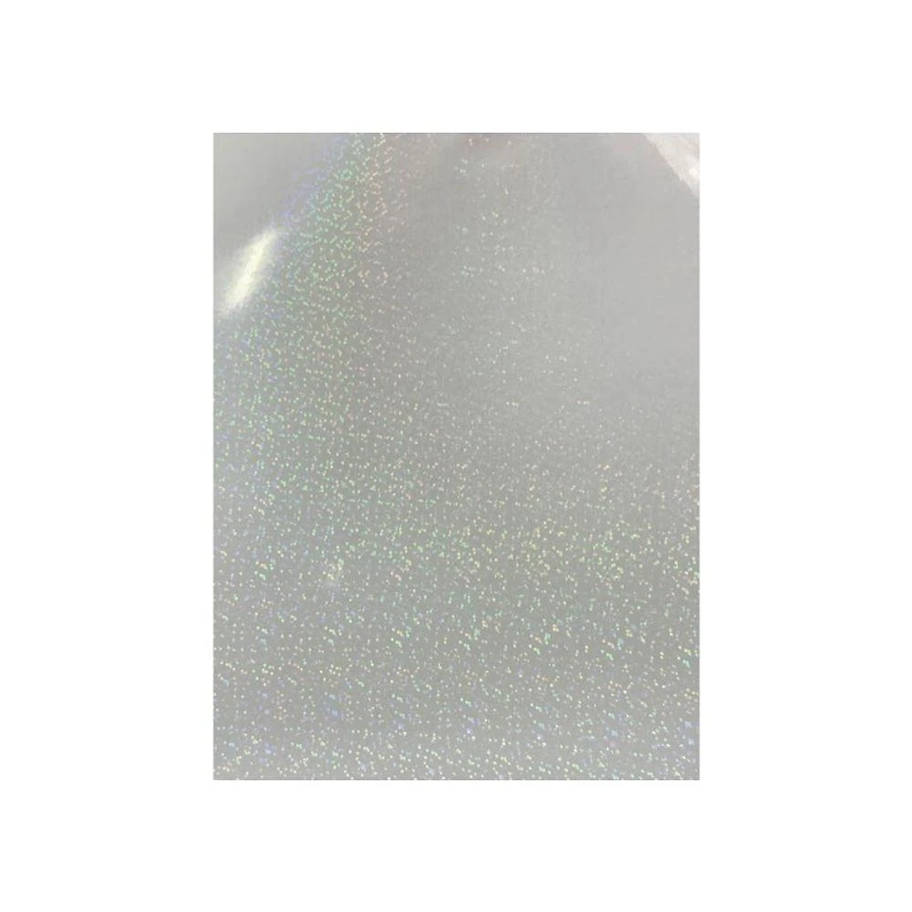 Papel Adesivo Holografico Vinil Motivate Glitter Pontos Impermeavel A4 Pacote 50 Folhas Holografico