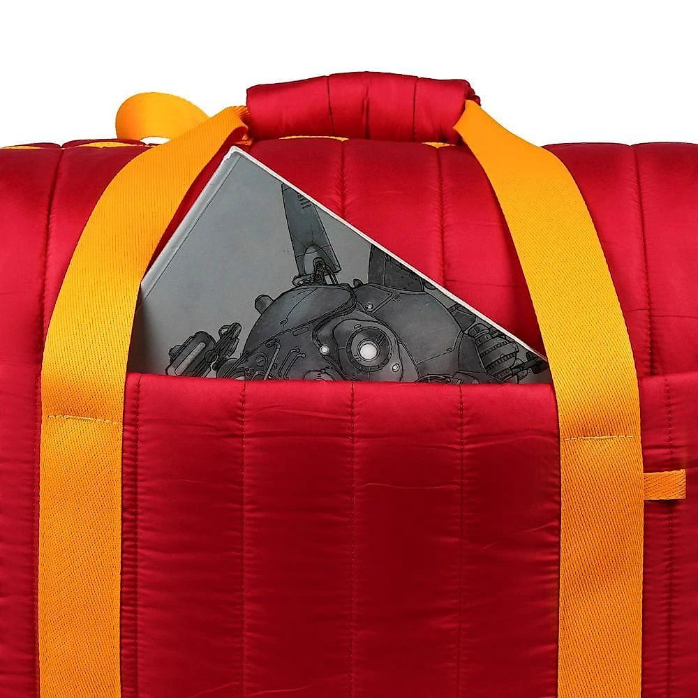 Bolsa de viagem média puff oficial bbb 26 bagaggio vermelha vermelho - m