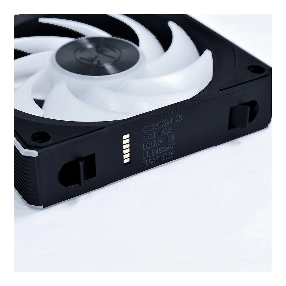Ventoinha Lian Li Uni Fan CL Wireless, 120mm, ARGB, 2000 RPM, FDB, Preto - 12CL1W1B