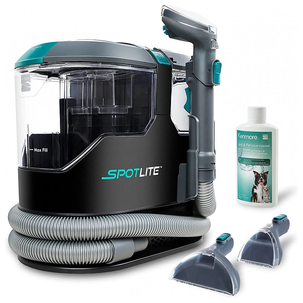 Limpador de Carpete Multifuncional com Acessórios, 110V, Kenmore KW2001, Cinza