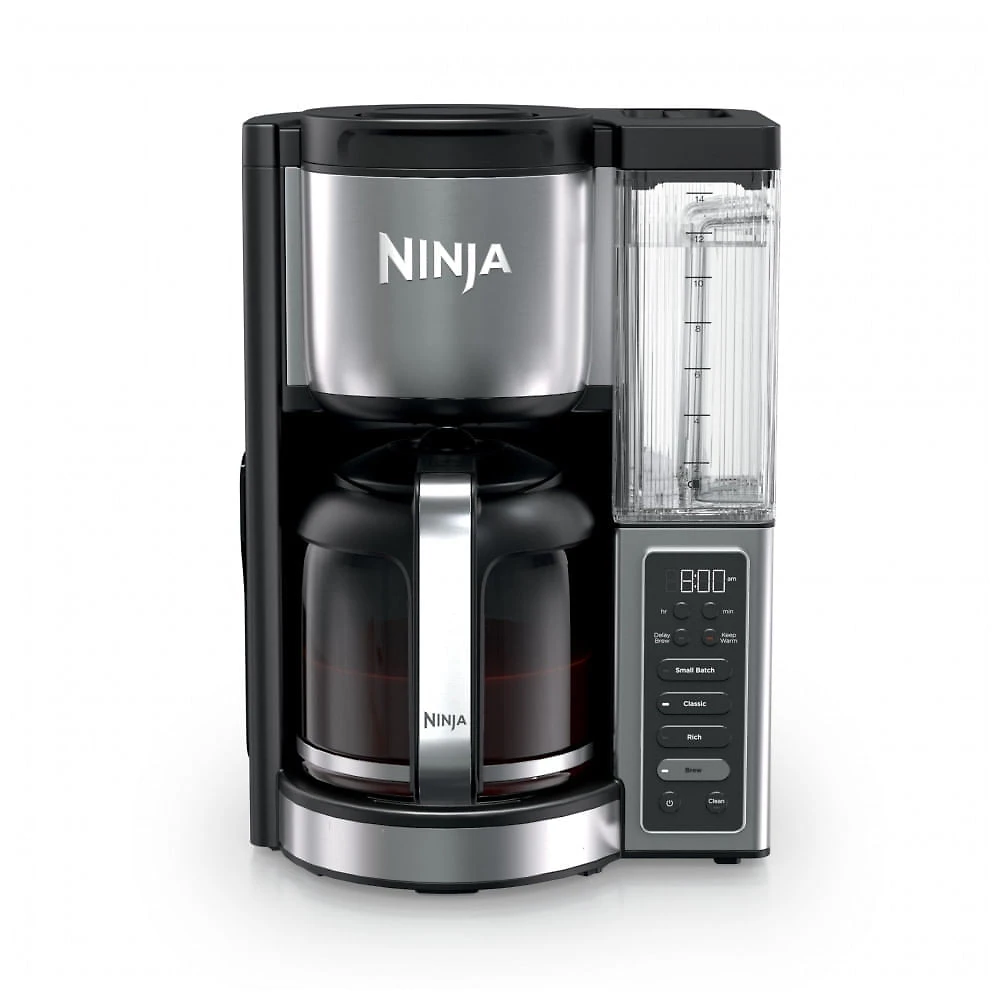 Cafeteira Programável Ninja Fresh Brew Premium XL Jarra de Vidro 14 Xícaras (2,1 L) Aço Inox