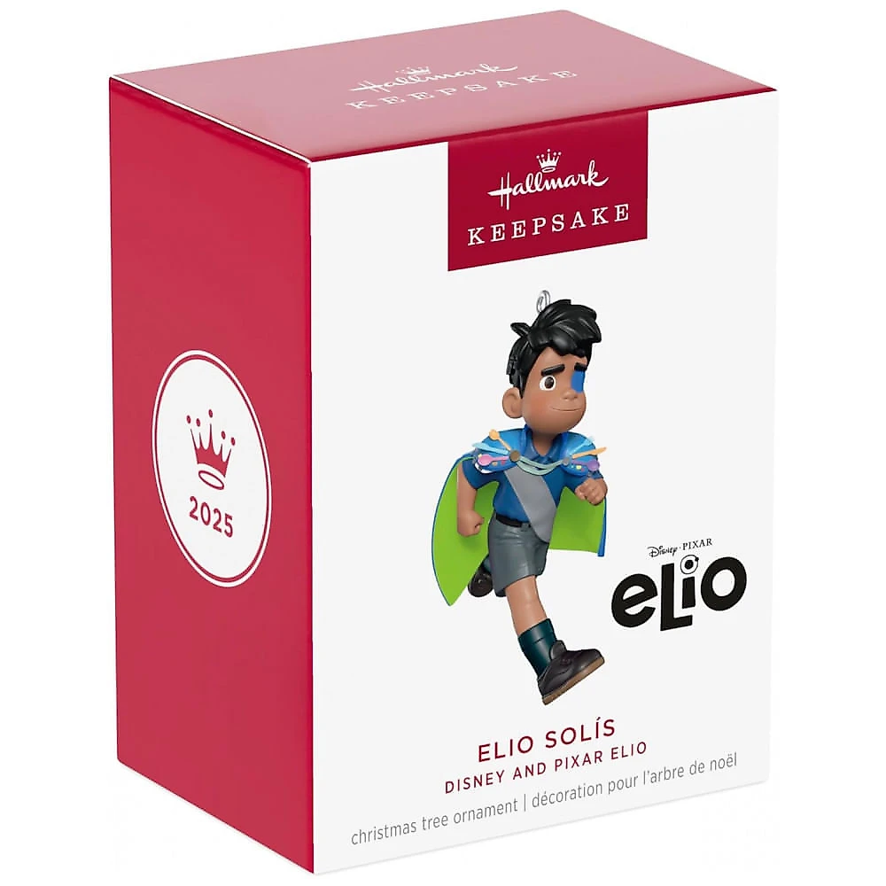 Ornamento de Natal Hallmark Keepsake 2025, DisneyPixar Elio Sols, Presentes para Fãs de Disney Elio Solis
