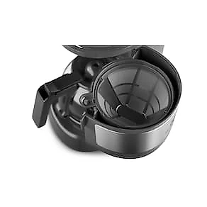 Fritadeira Elétrica Sem Óleo Air Fryer Electrolux Family Efficient EAF50 5L – Grafite + Cafeteira Elétrica Efficiente ECM10 15 Xícaras - Preta 110V