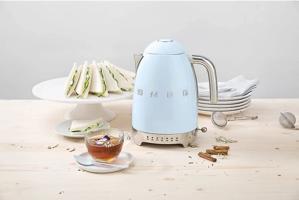 Smeg Chaleira Elétrica Capacidade 17L c Desligamento Automático azul