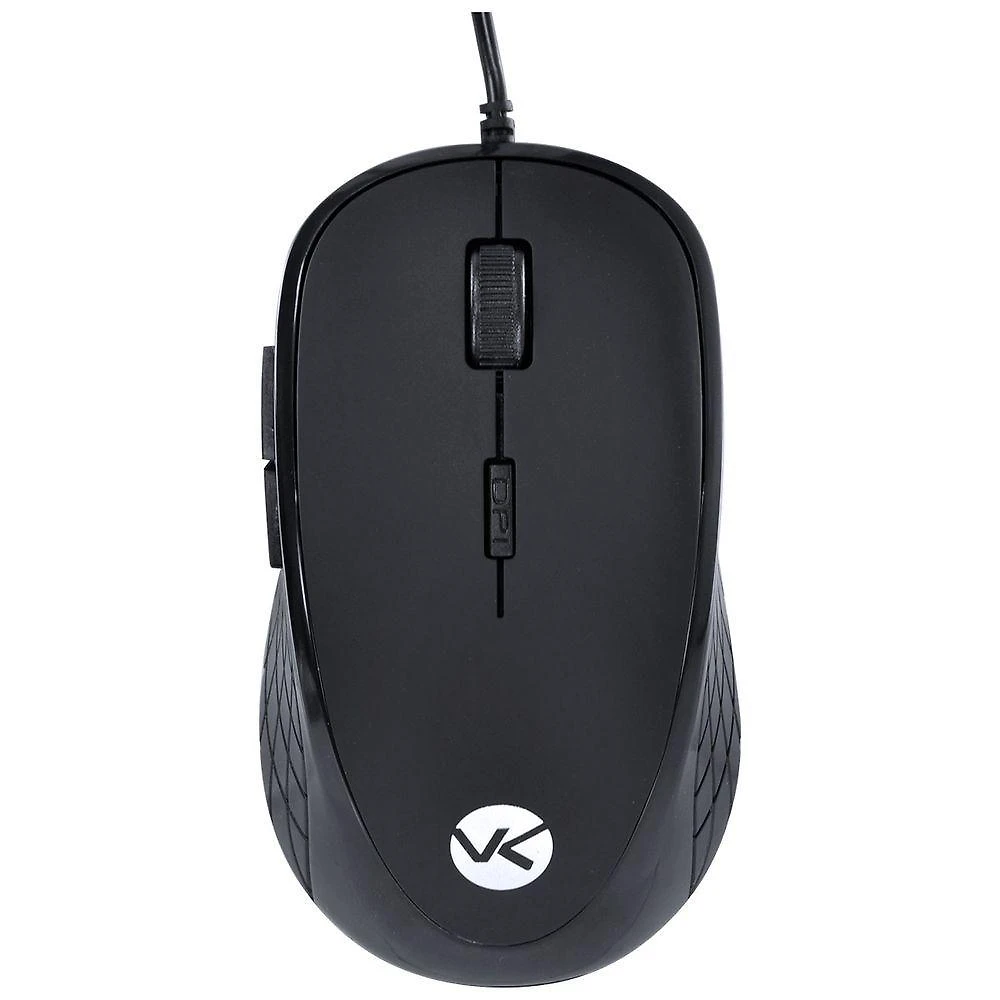 Mouse Optico Silent 2000 Dpi Silencioso Usb 1.8m Preto - Sm100