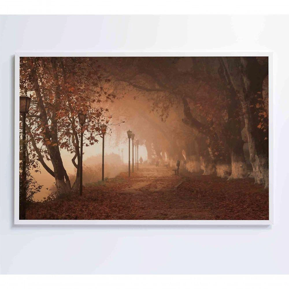 Quadro Bosque 90x60 Cm Tecido Canvas