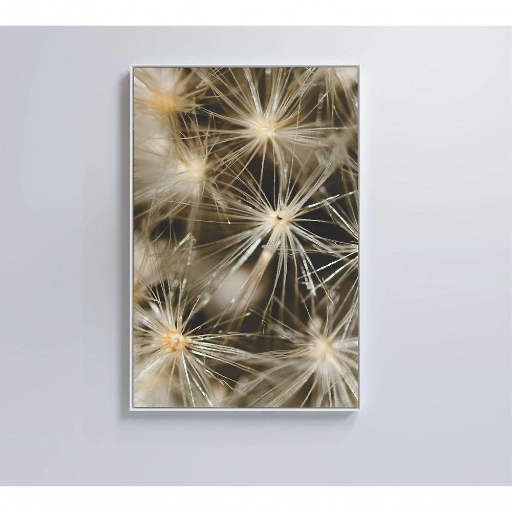 Quadro Dente De Leão 80x120 Cm Tecido Canvas