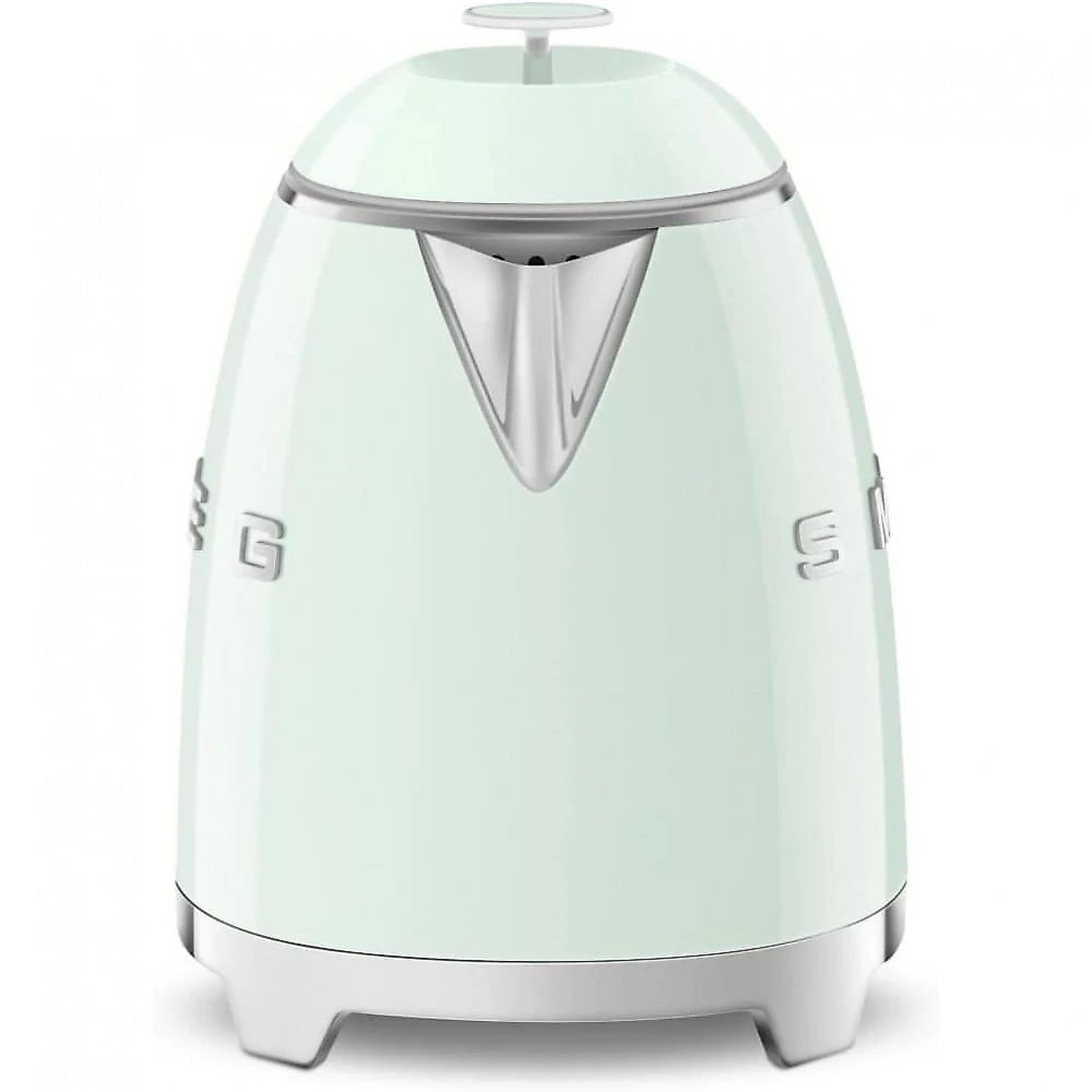 Smeg 50s Mini Chaleira Eletrica 800 mL Aco Inoxidavel 1400W220V Verde Pastel