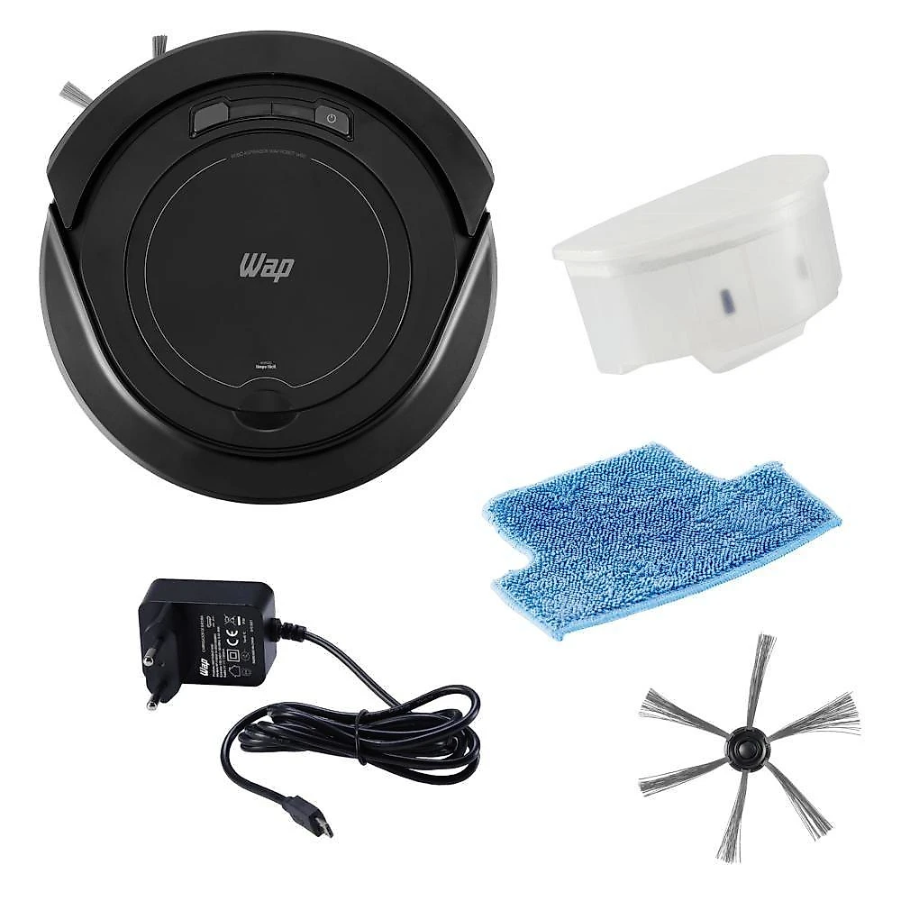 Robô Aspirador De Pó Wap Robot W90 Carregador Bivolt