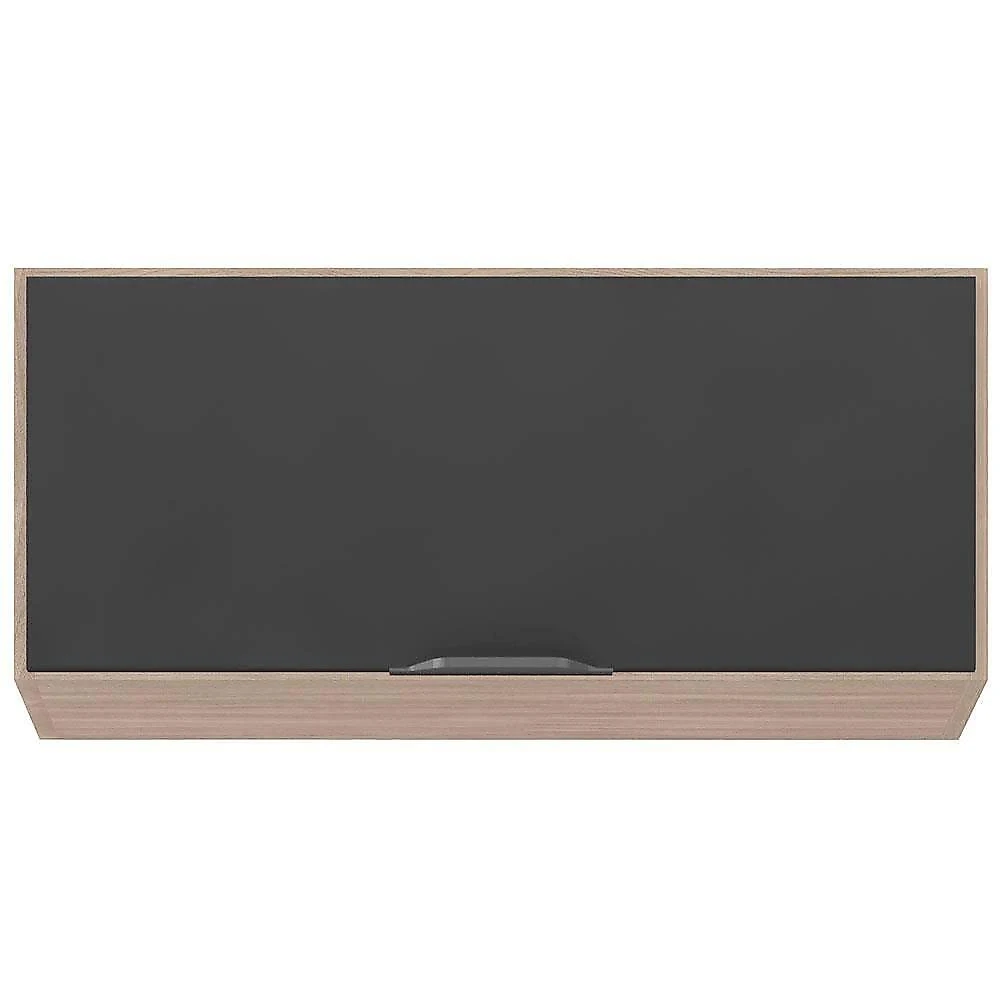 Cozinha compacta demóbile firenze com 7 portas e 6 prateleiras - 260cm de largura