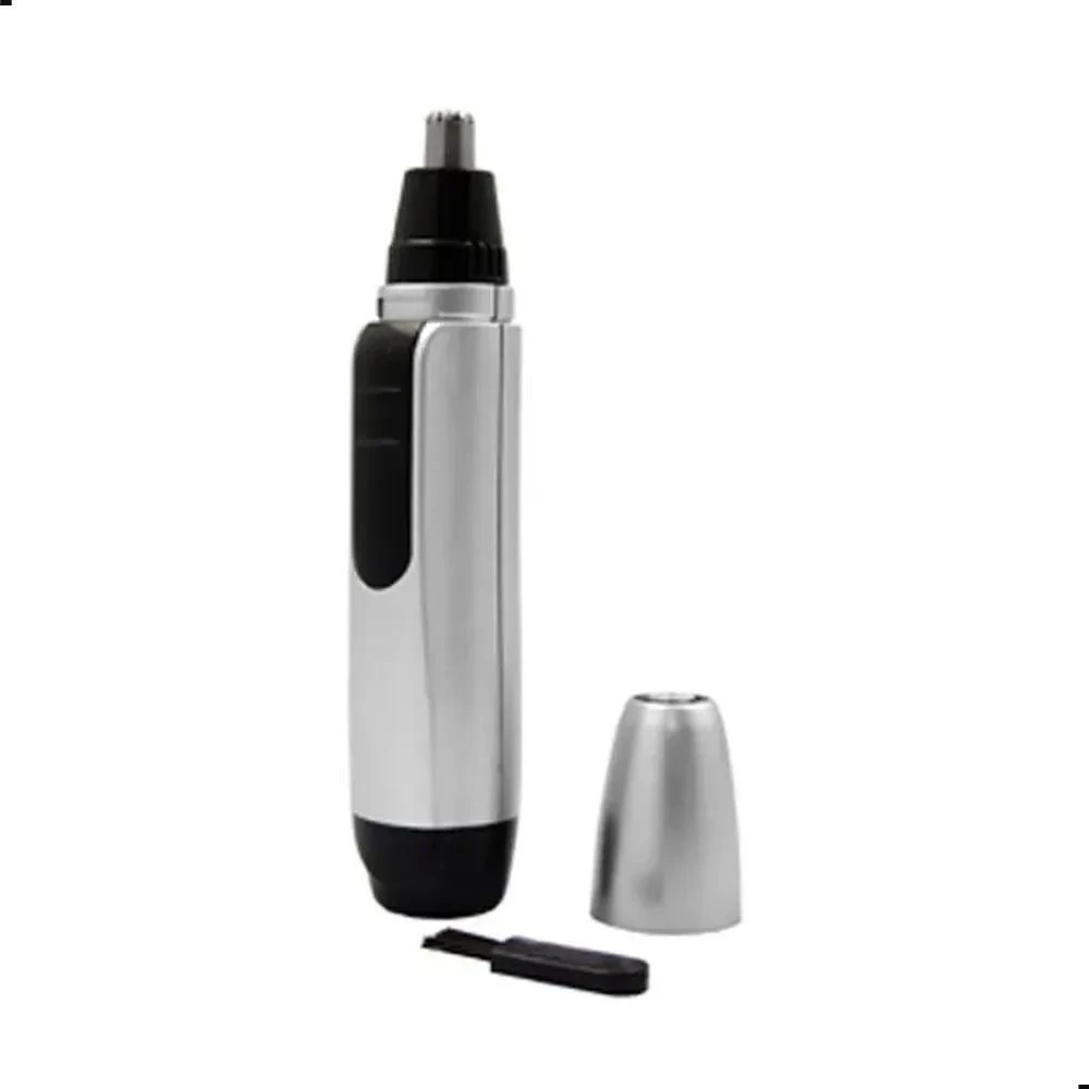 Aparador de Pelos para Nariz Orelhas e Sombrancelha Linha Premium Design Ergonômico Portátil Preto