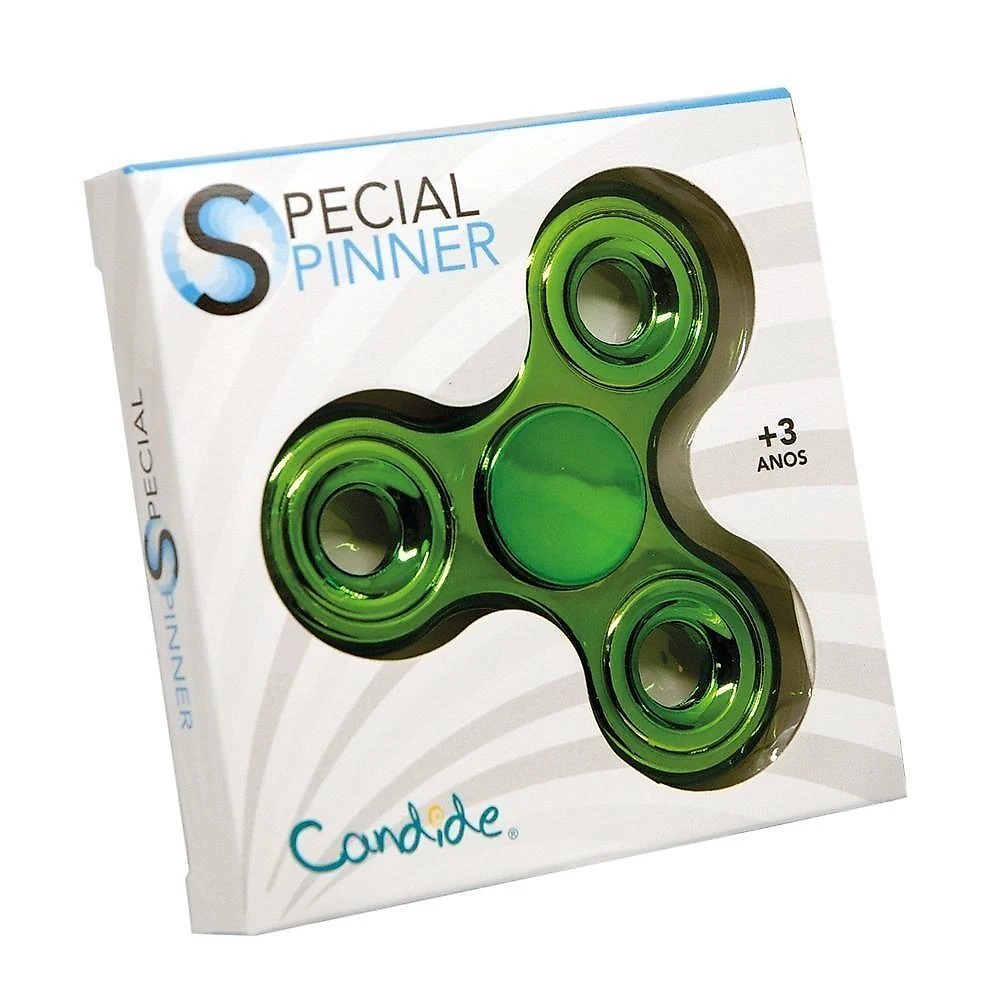 Fidget Spinner Metalizado - Sortido