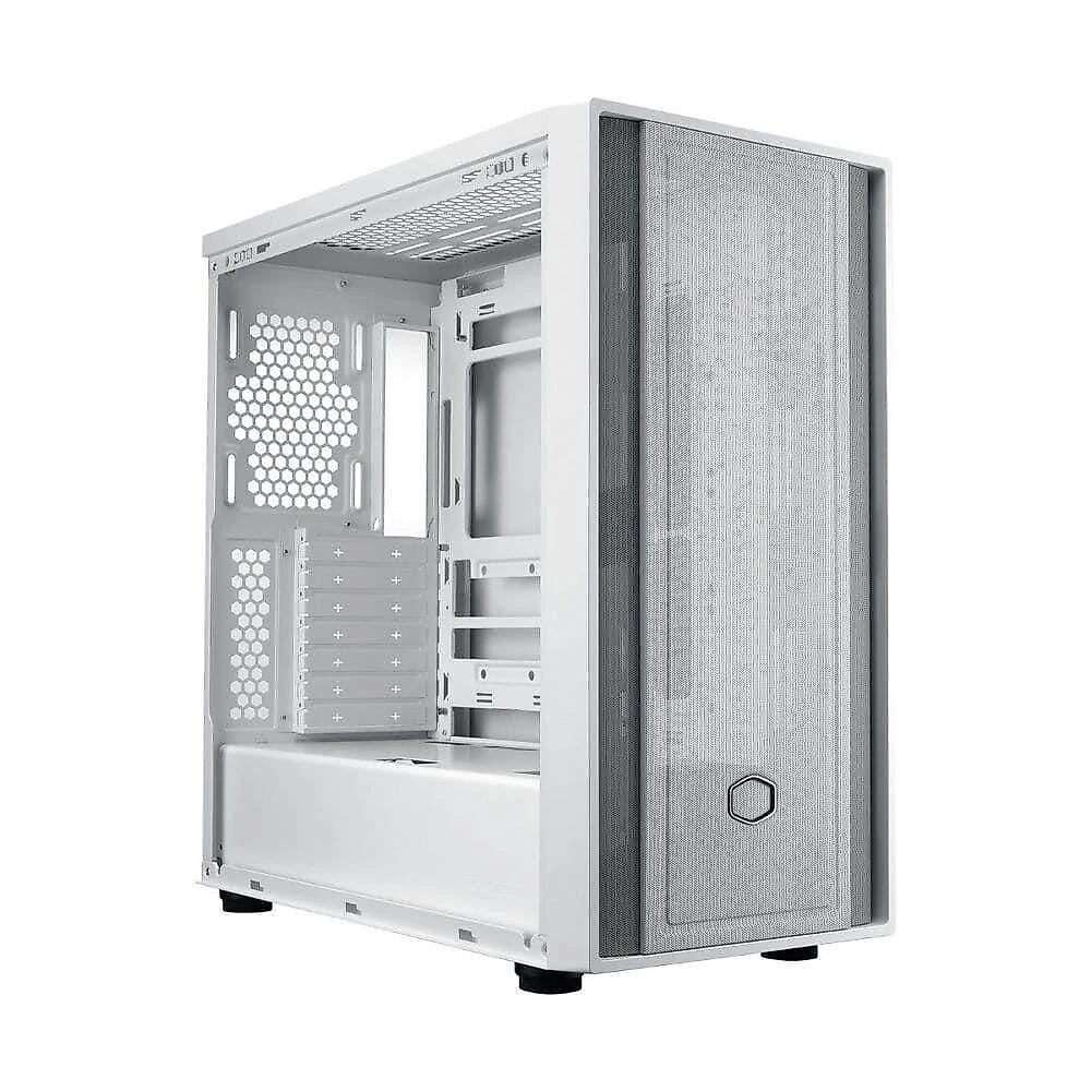 Gabinete Cooler Master Masterbox 600 Lite Atx Lateral Em Vidro Temperado Branco Mb600l-wgnn-s00