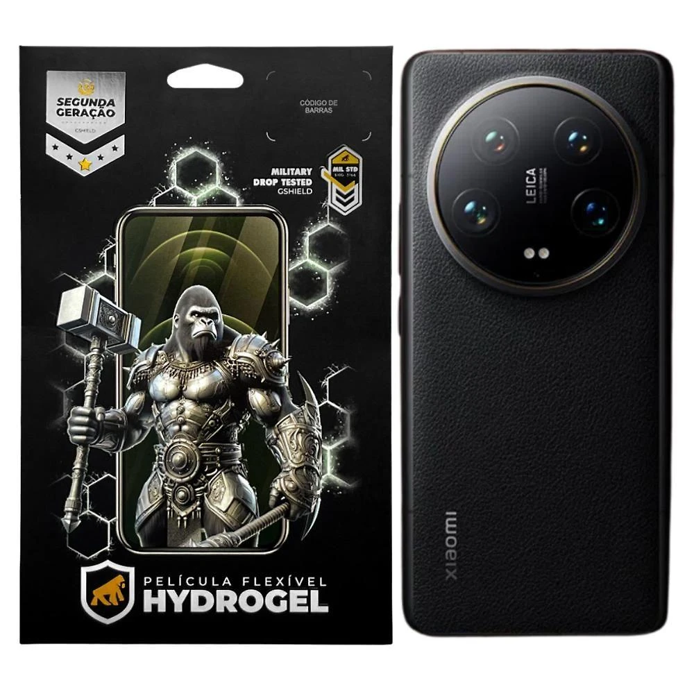 Película Gshield para Xiaomi 15 Ultra Traseira Hydrogel HD Hidro Nano Pet + TPU Soft Gel