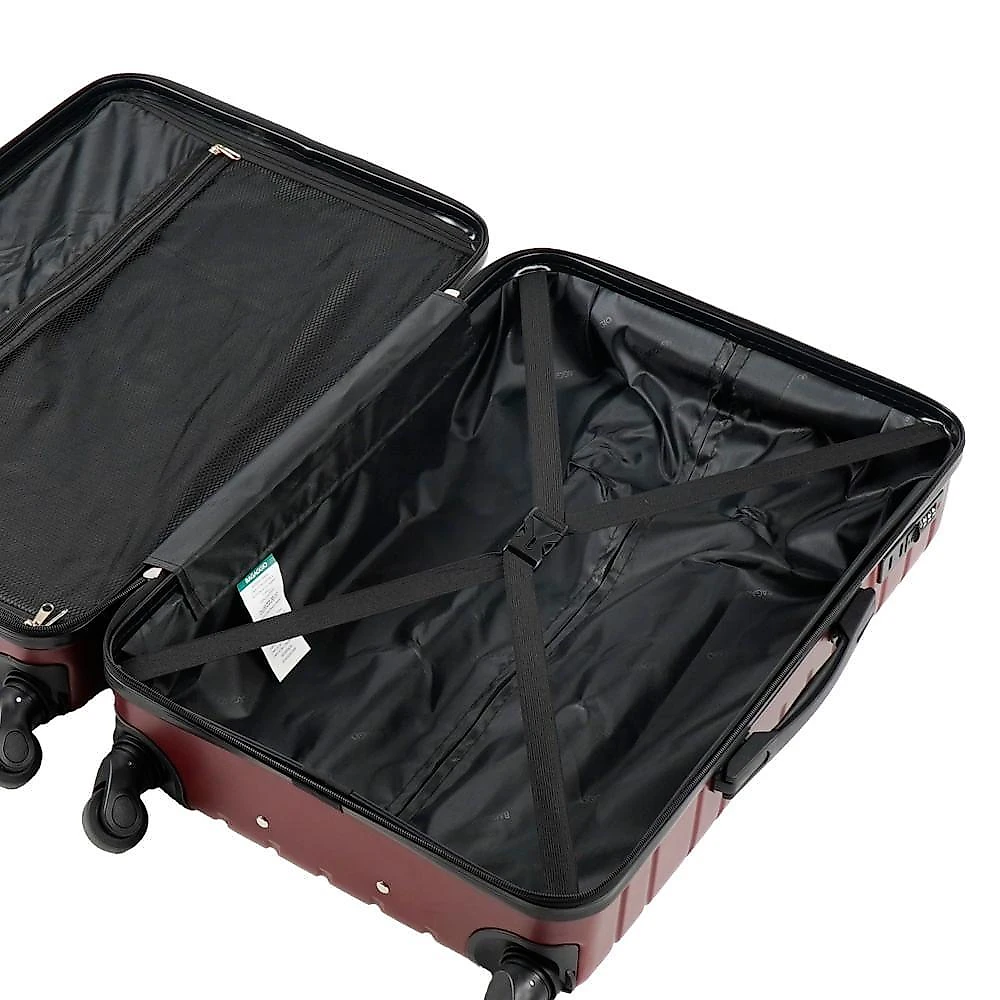 Mala média 23 kg abs 4 rodas 26" detroit vermelha vermelho - m