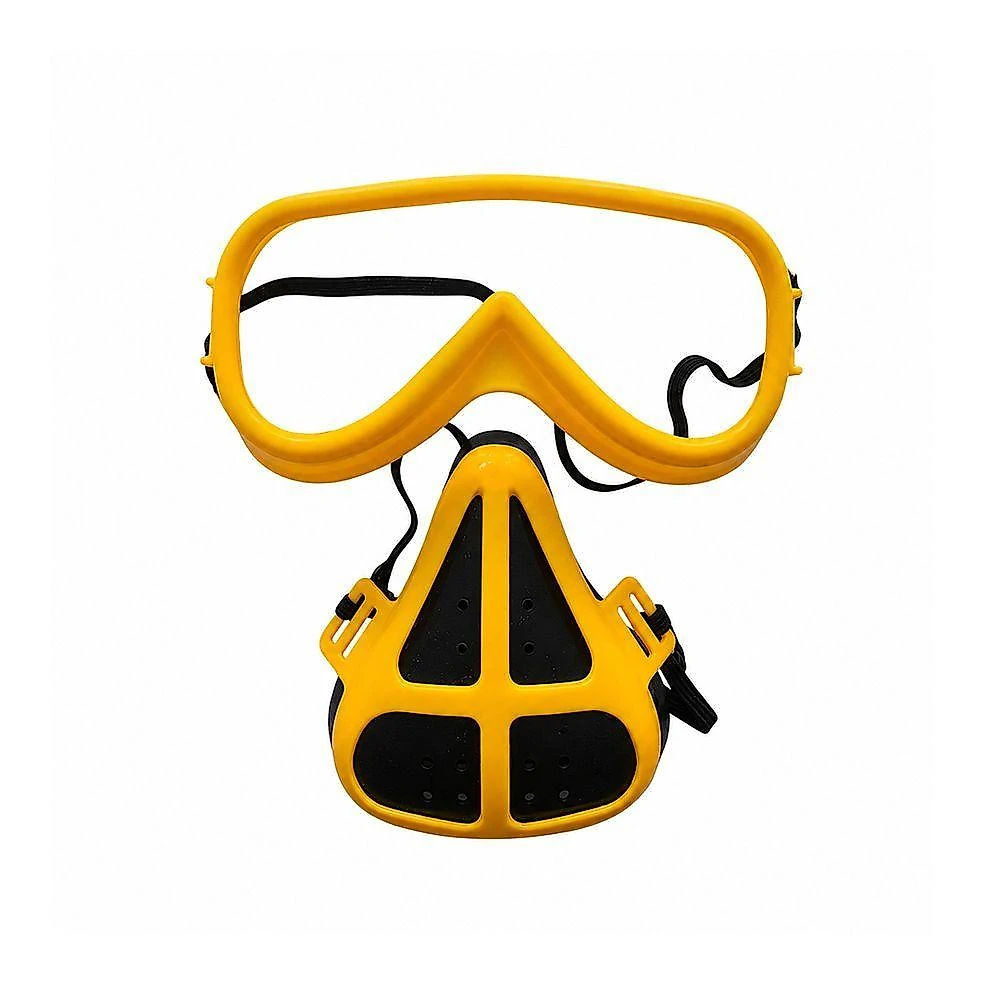 Kit de Ferramentas e EPI de Brinquedo Faz de Conta Amarelo Draik