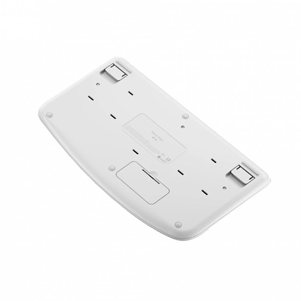 Teclado Sem Fio Logitech Wave Keys, Bluetooth, Layout US, Com Design Ondulado, Ergonômico, Branco - 920-012282