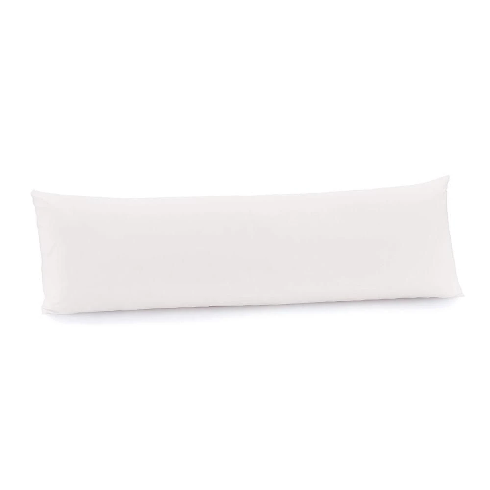 Fronha Body Pillow 40cm X 1,30m Altenburg Algodão Lux 200 Fios Branco