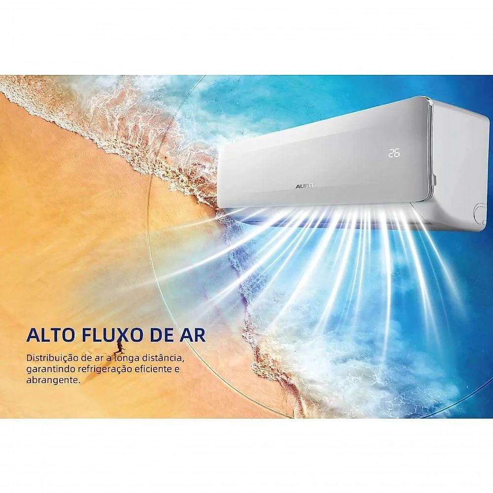 Ar Condicionado Split Hi Wall Inverter Aufit 12000 BTUS Frio 220V