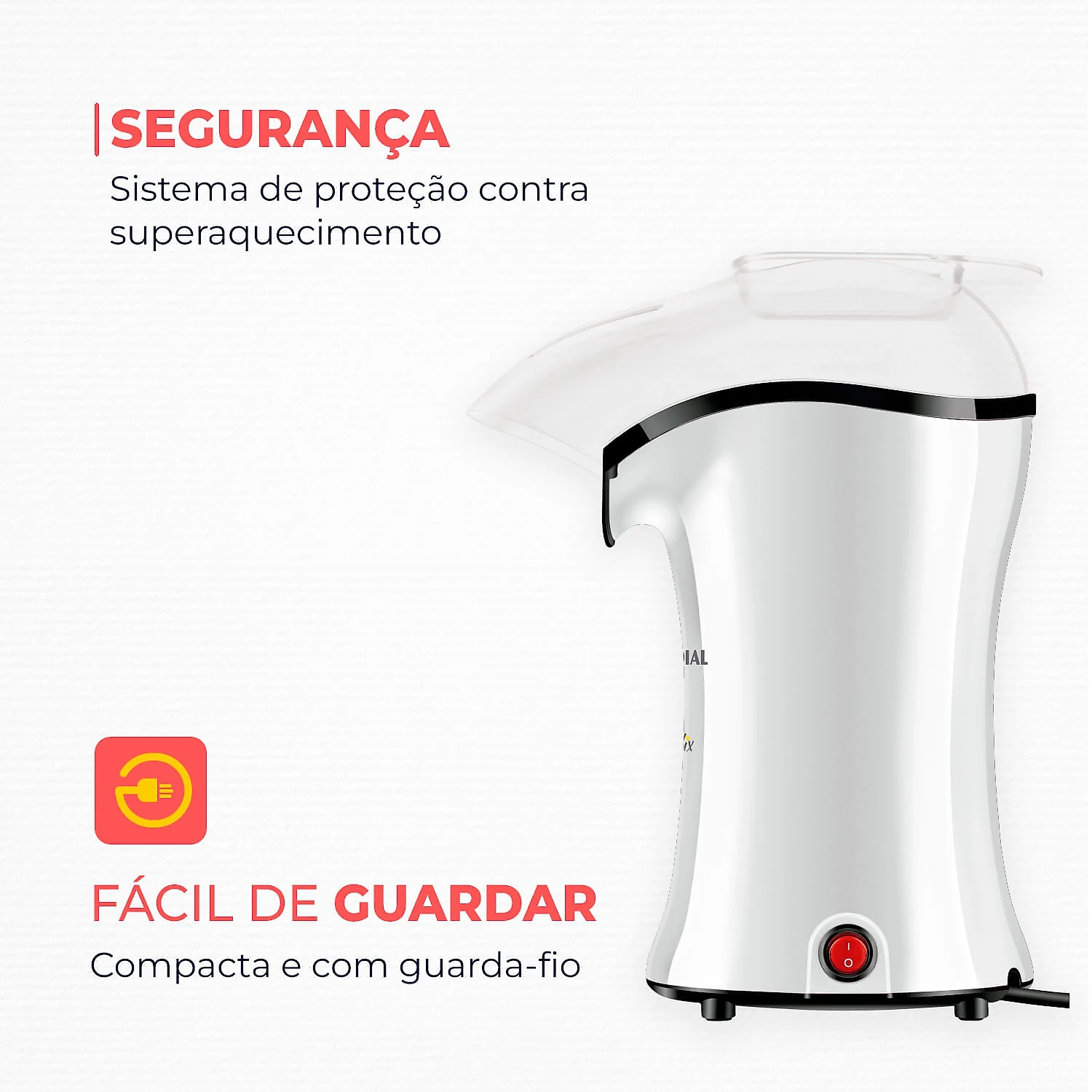 Pipoqueira Mondial  Popflix PP-04 PIPOQUEIRA-127V-BRANCO