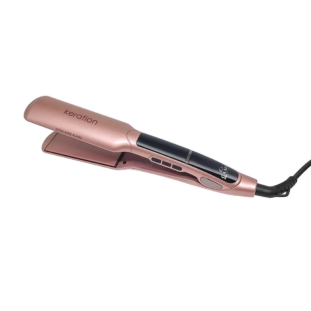 Prancha de cabelo x-wide keration pro bivolt