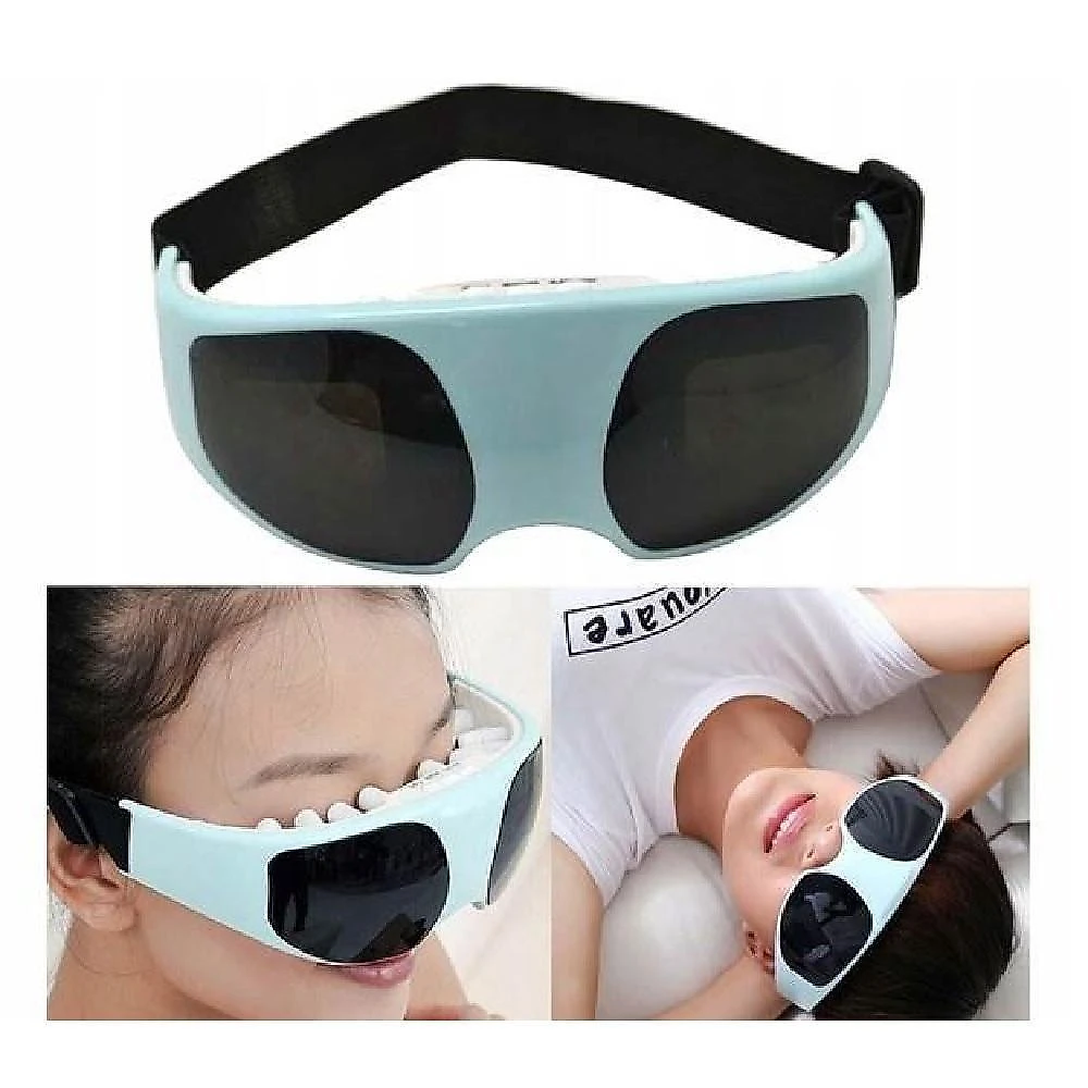 Óculos Massageador de Olhos Yeet com Vibração Multifrequencial e Magnetoterapia 24 Ímãs Bivolt