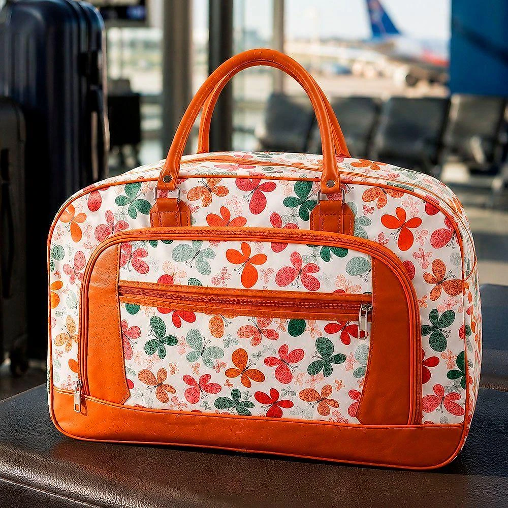 Bolsa Sacola Mala de Viagem Grande 50cm X 35cm X 20cm em Poliéster com Alça Reforçada e Impermeável