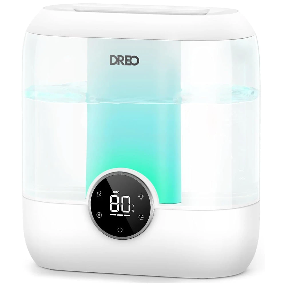 Umidificador de Ar Dreo 6 Litros Top Fill, Silencioso 28 dB, Autonomia 60 Horas, Ideal para Ambientes Grandes