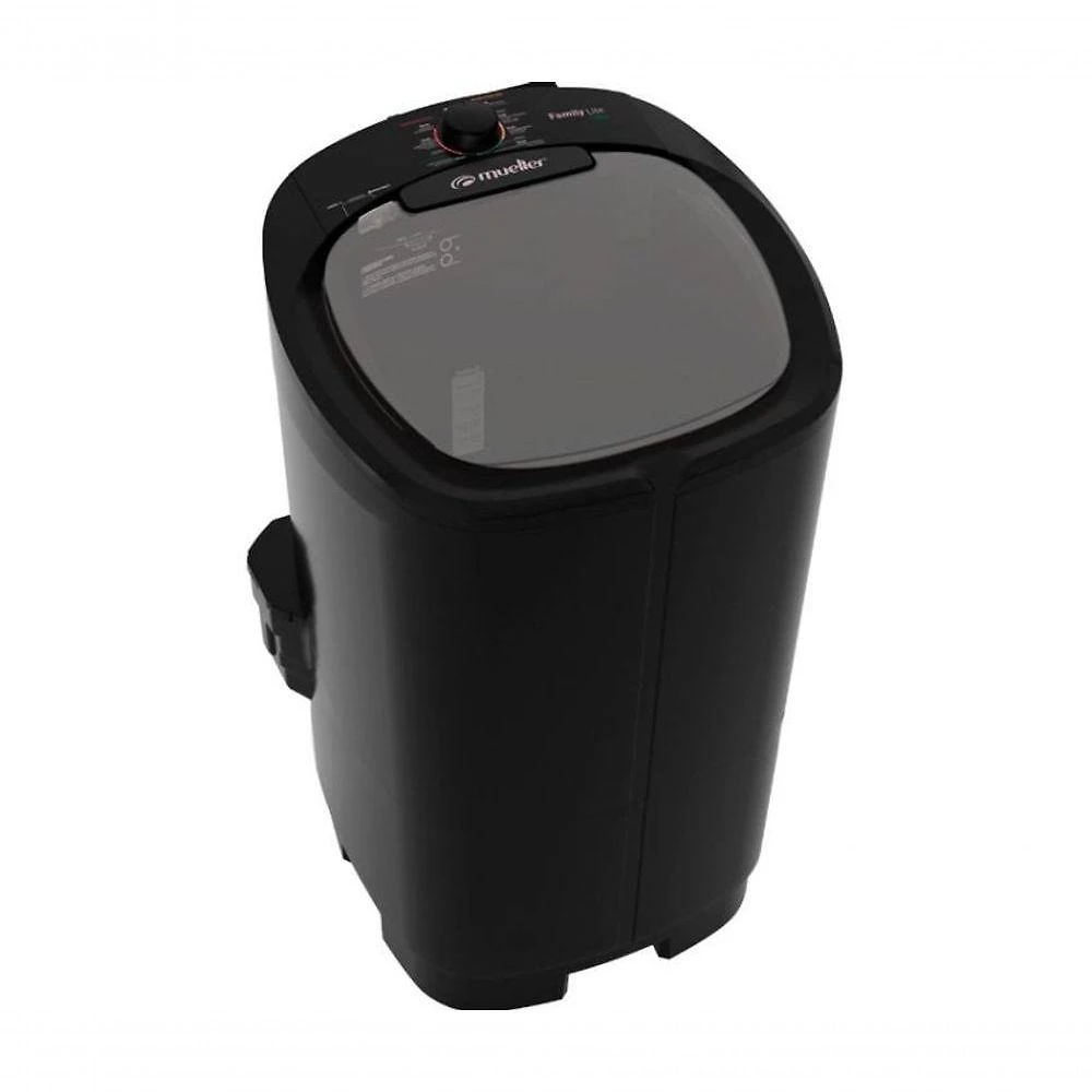 Lavadora Semiautomática Mueller Family Lite 10kg Preta 220v