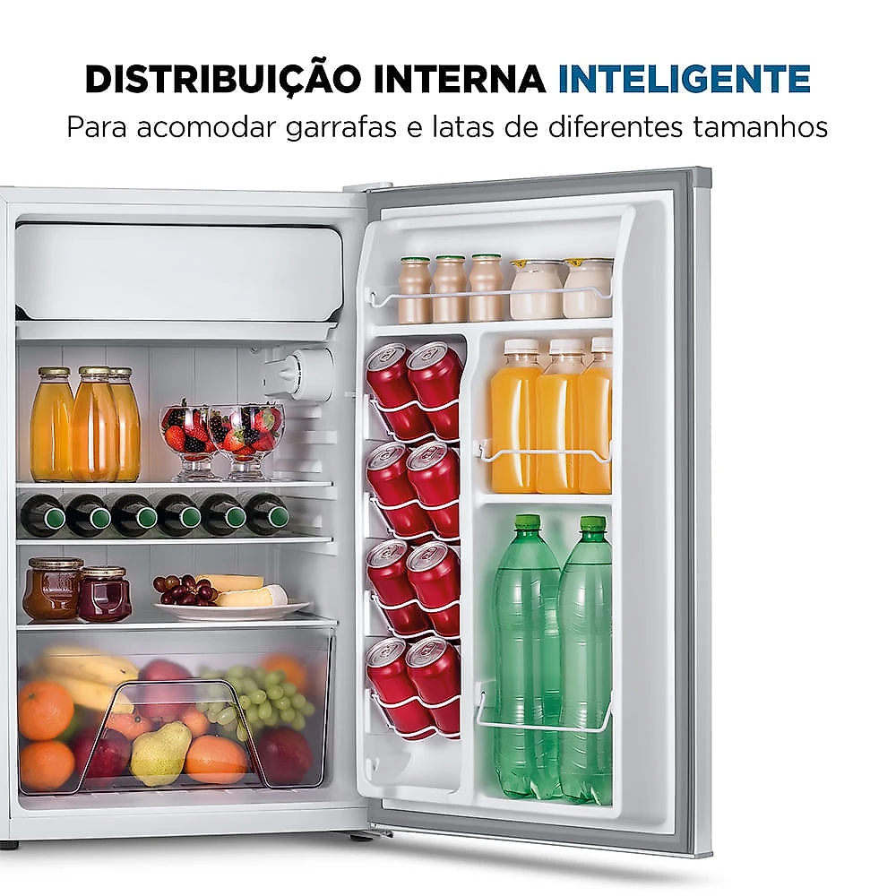 Frigobar Mondial 120L Porta Reversível Branco FGB-01-W120 110