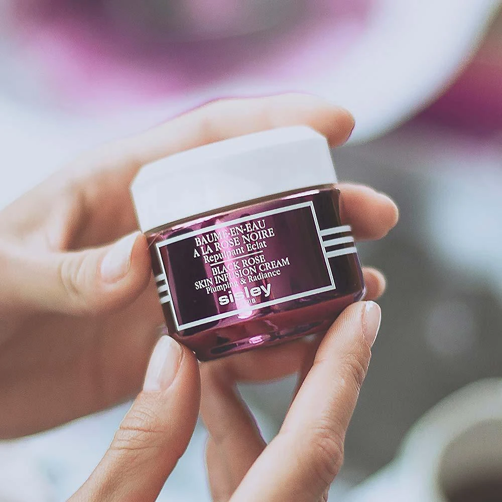 Hidratante facial sisley - baume eau à la rose noire