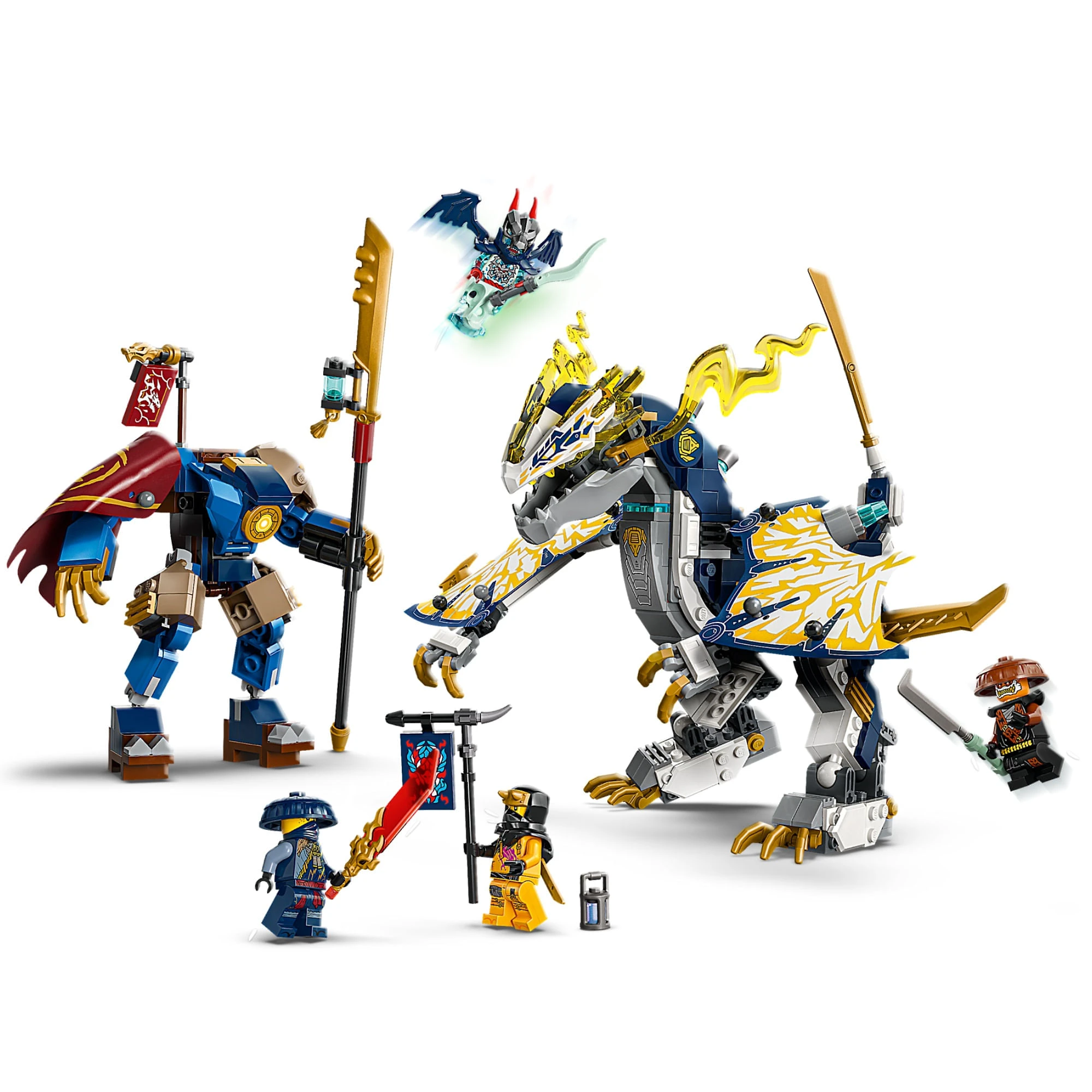 Miniatura LEGO® Ninjago - Robô Cavaleiro Dragão do Rogue