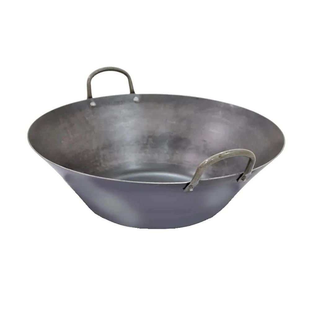 Tacho Beira Alta 55cm 23L de Aço Carbono Polido para Cozinhar com Melhor Distribuição de Calor Jamar