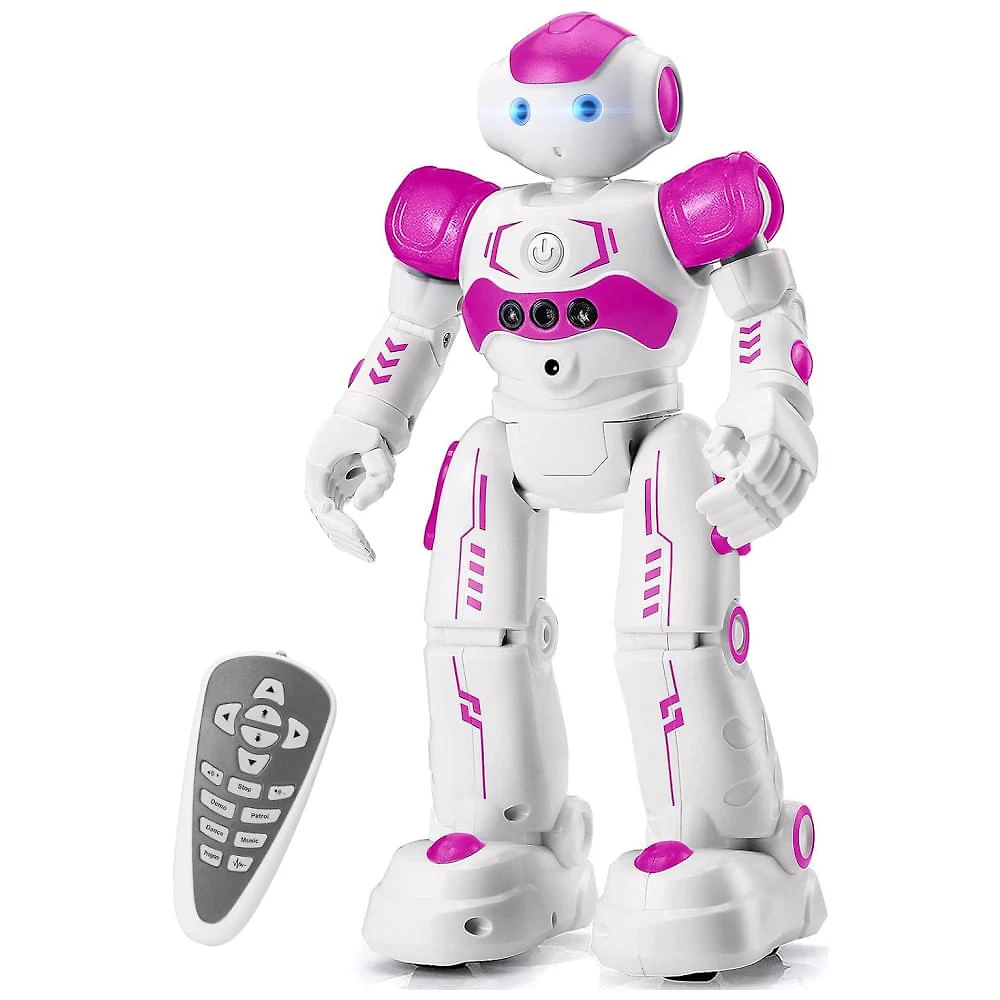Robô Interativo KingsDragon RC para Crianças, Controle por Gestos, Programável, Presente de Aniversário para Crianças de 3 a 8 anos