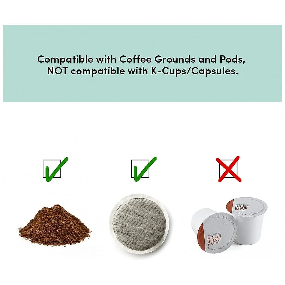 Cafeteira Elétrica Compacta com Caneca Térmica para Viagem 400 mL, Elite Gourmet EHC113M 110V 600W, Verde Hortelã