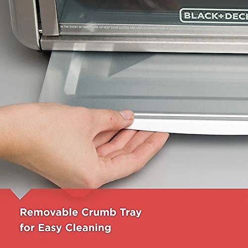 Forno Torradeira de Convecção BLACK DECKER CTO6335S Prata 110V