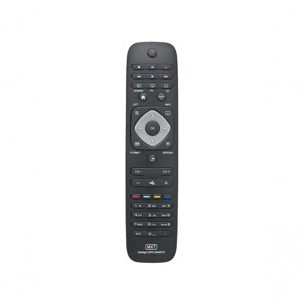 Controle Remoto Mxt 01273 Tv Led Philips Ambilight 32pfl5604