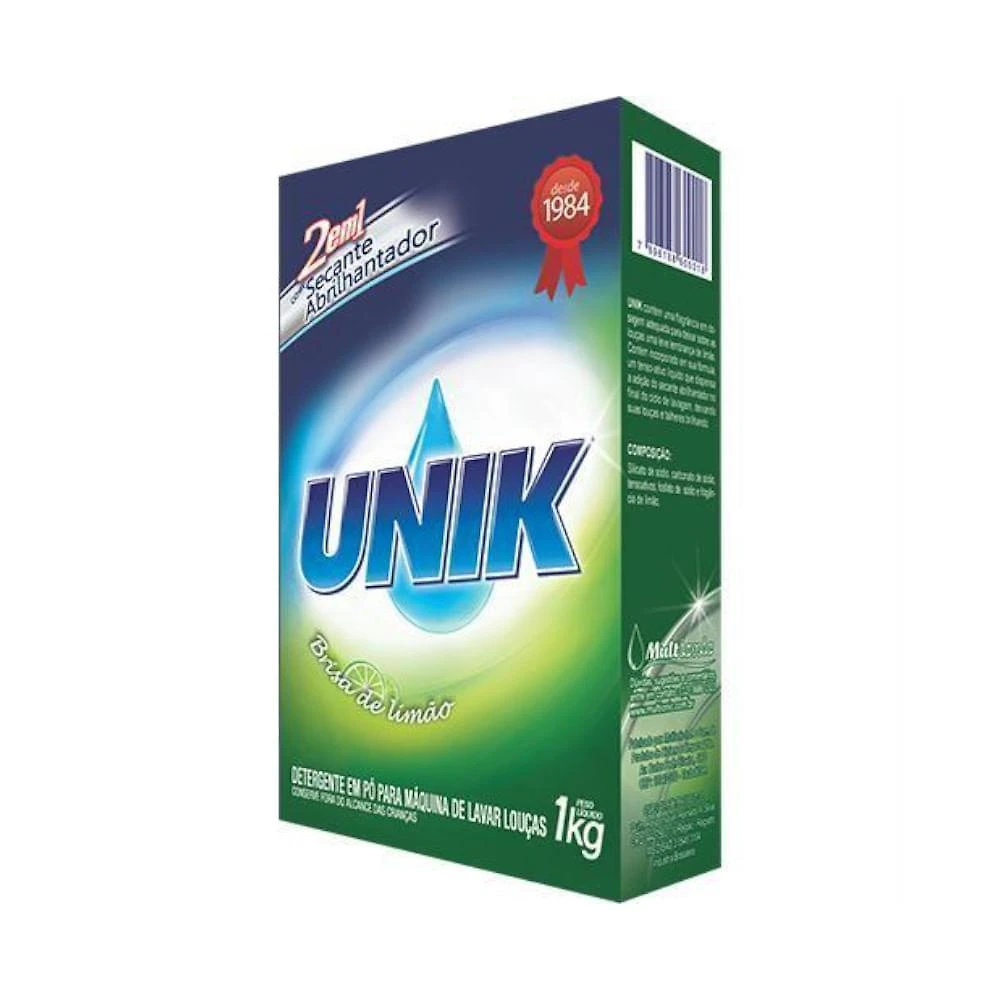 Lava-Louça UNIK Brisa de Limão em Pó 1kg