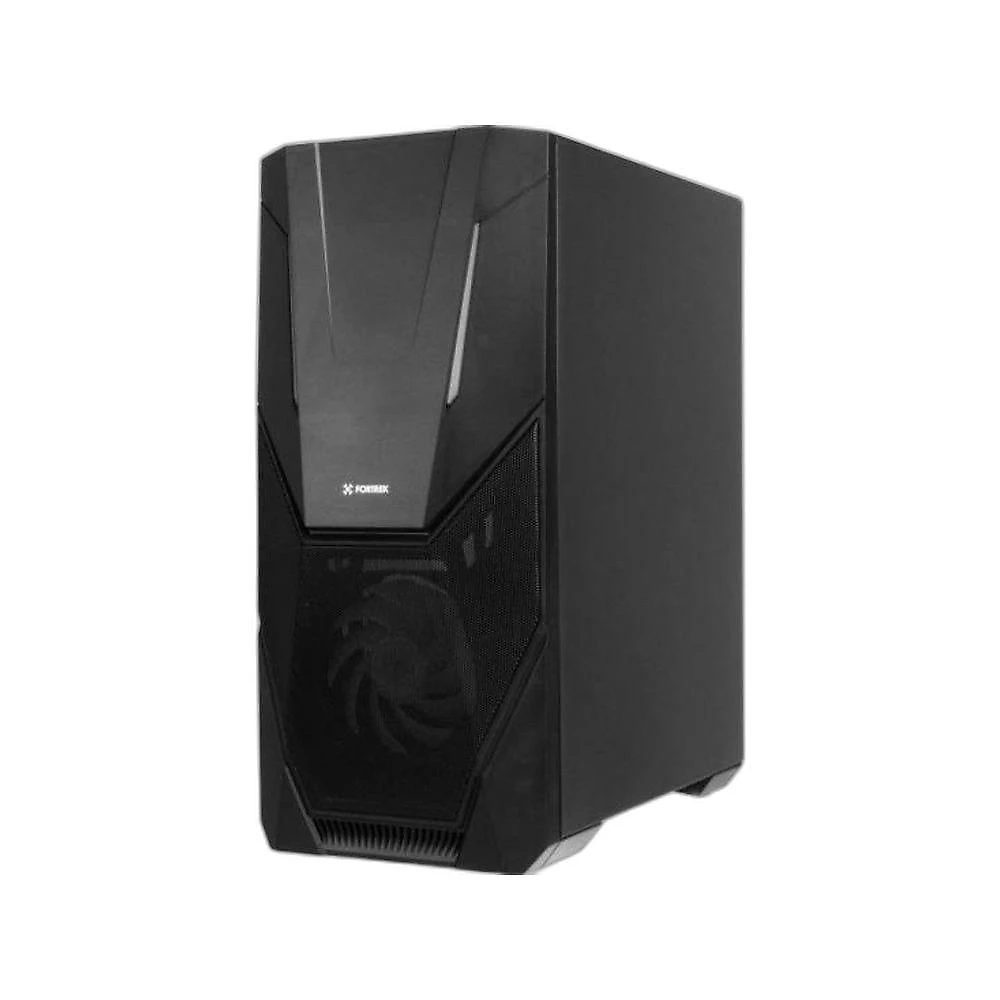 Gabinete Gamer Mid Tower Black Hawk ATX Micro ATX Mini ITX RGB Preto Fortrek
